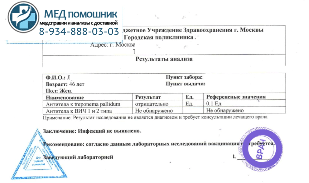 Анализ на ВИЧ